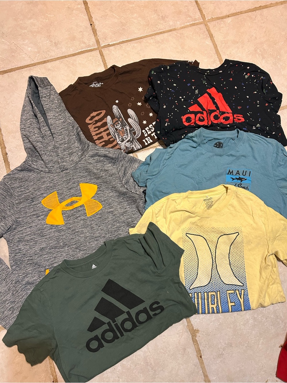Bundle of boys 10/12 clothes